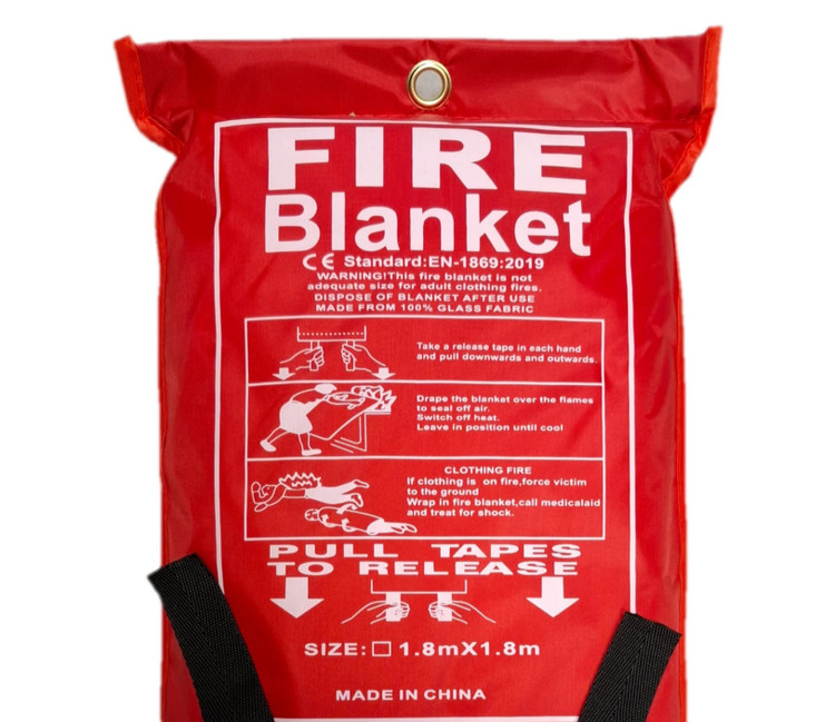 پتوی نسوز ضد حریق اطفا حریق آتش نشانی FIRE BLANKET 180*180