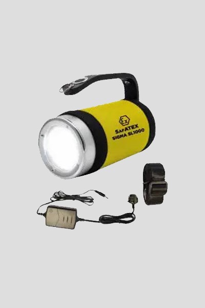 چراغ قوه سیفتکس سیگما sl1000 ضد انفجار شارژی